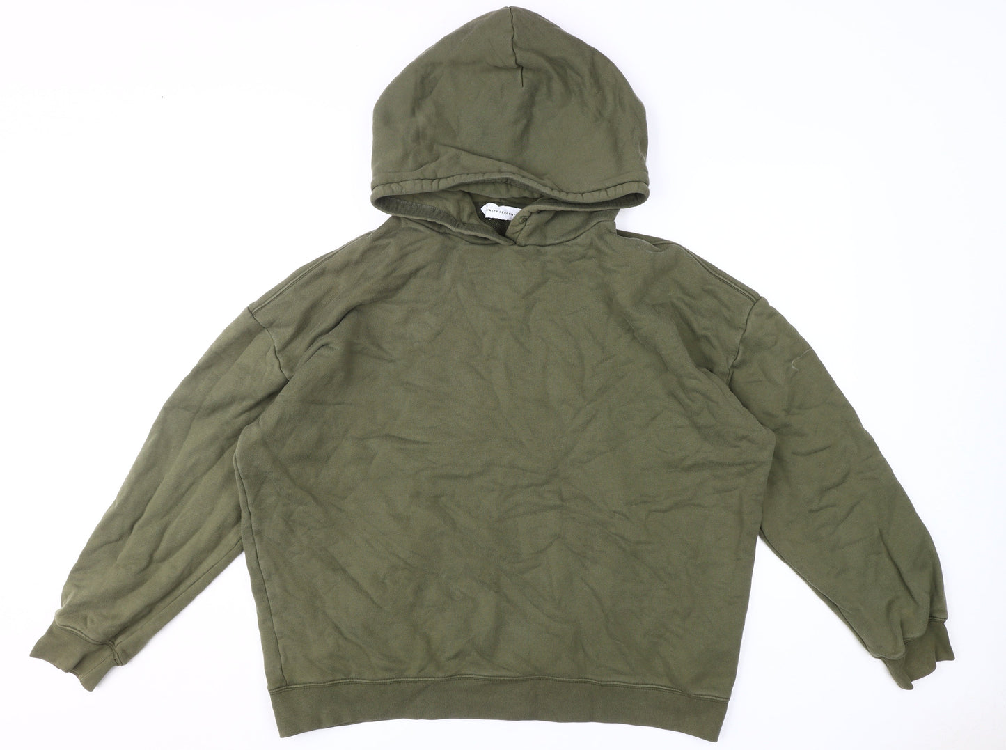 Ninety Percent Men's Green XL Pullover Hoodie