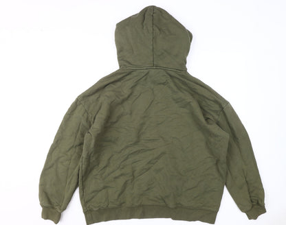Ninety Percent Men's Green XL Pullover Hoodie