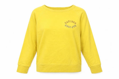 Gap Women's Yellow Pullover Sweatshirt, Size S