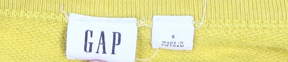 GAP Women's Yellow Pullover Sweatshirt, Size S