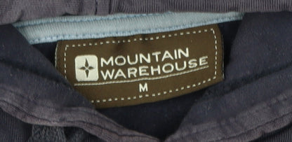 Mens UK Size M Mountain Warehouse Blue Pullover Hoodie