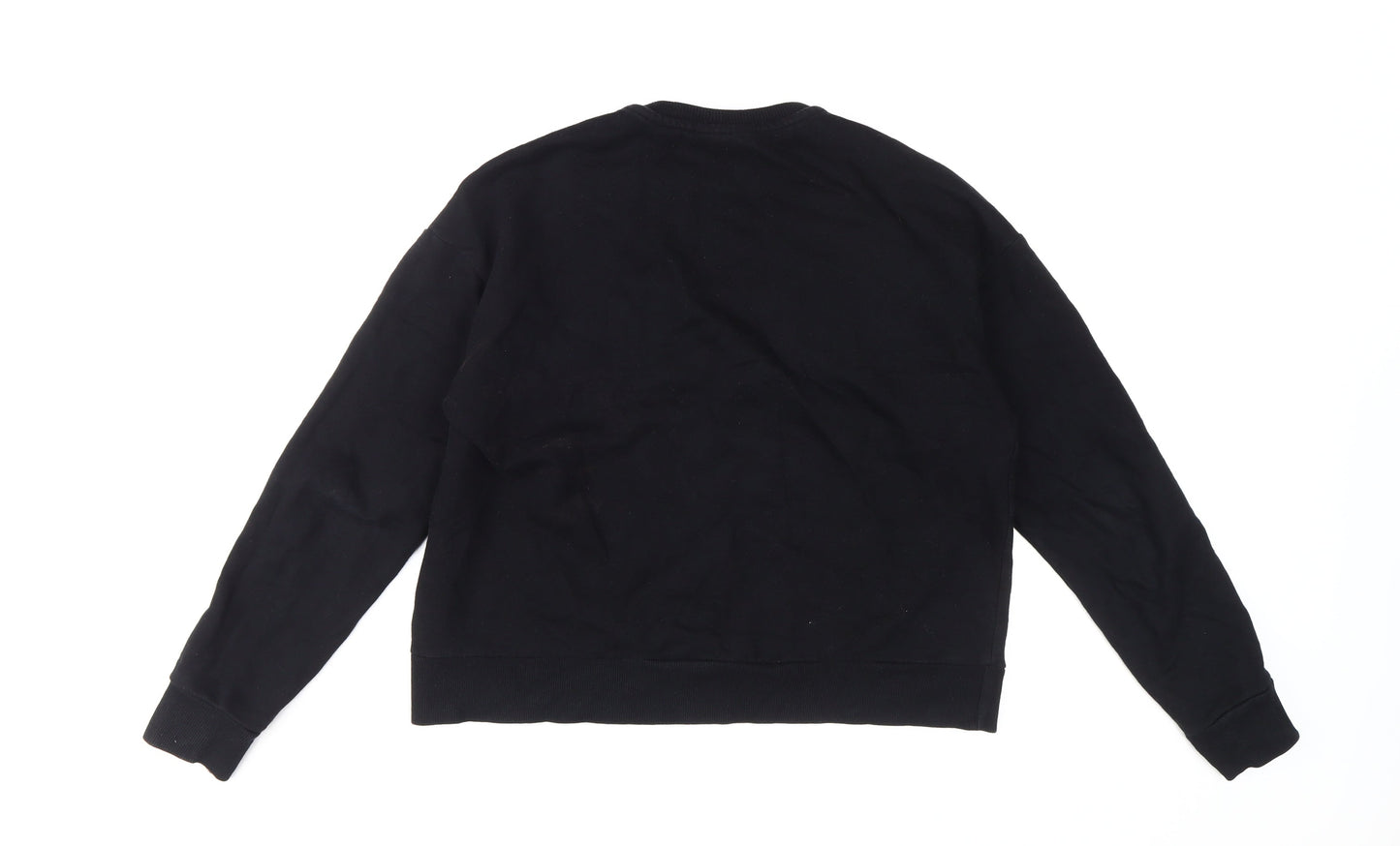 Womens UK Size 10/12 Disney Black Pullover Sweatshirt