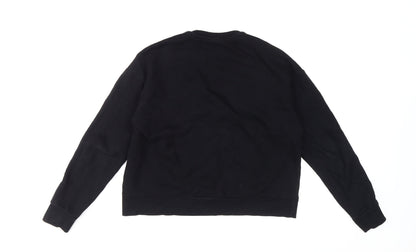 Womens UK Size 10/12 Disney Black Pullover Sweatshirt