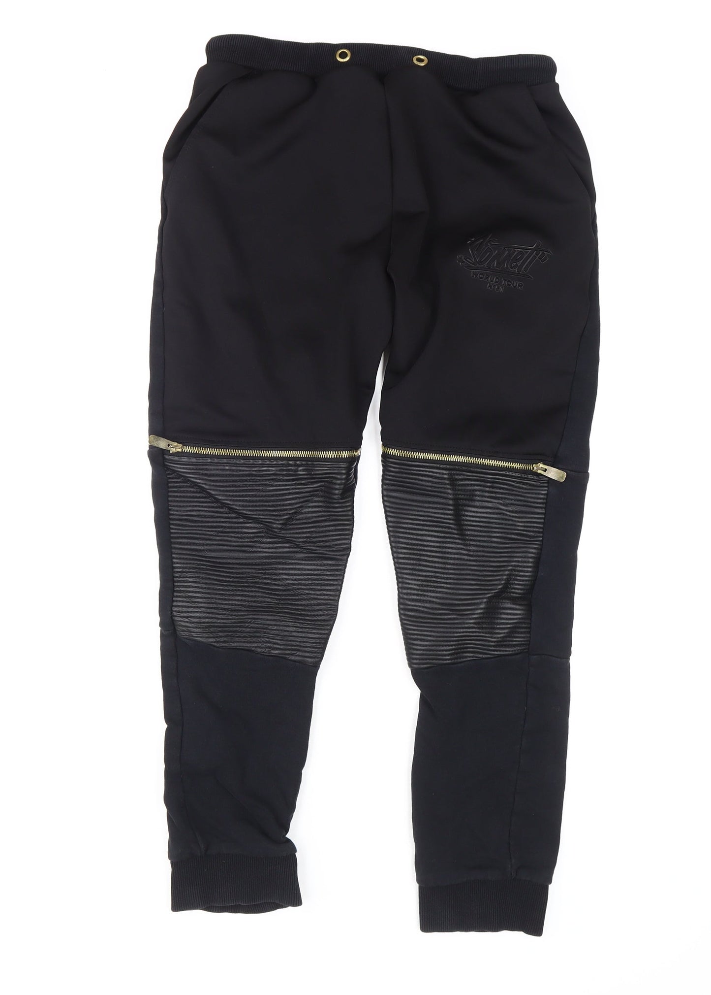 Sonneti Boys Black Jogger Trousers 13-15 Years