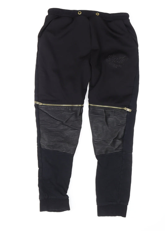 Sonneti Boys Black Jogger Trousers 13-15 Years