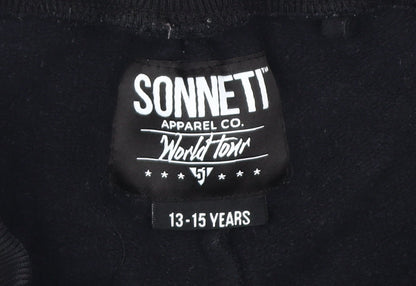 Sonneti Boys Black Jogger Trousers 13-15 Years