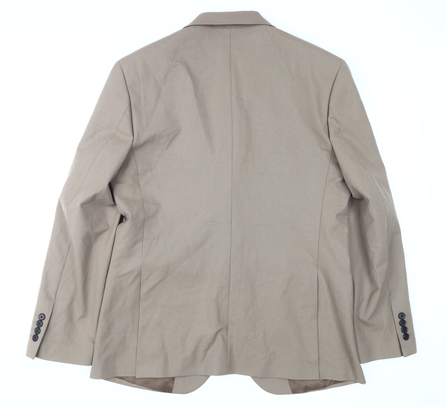 Mens UK Size 40 Marks and Spencer Regular Beige Suit Jacket