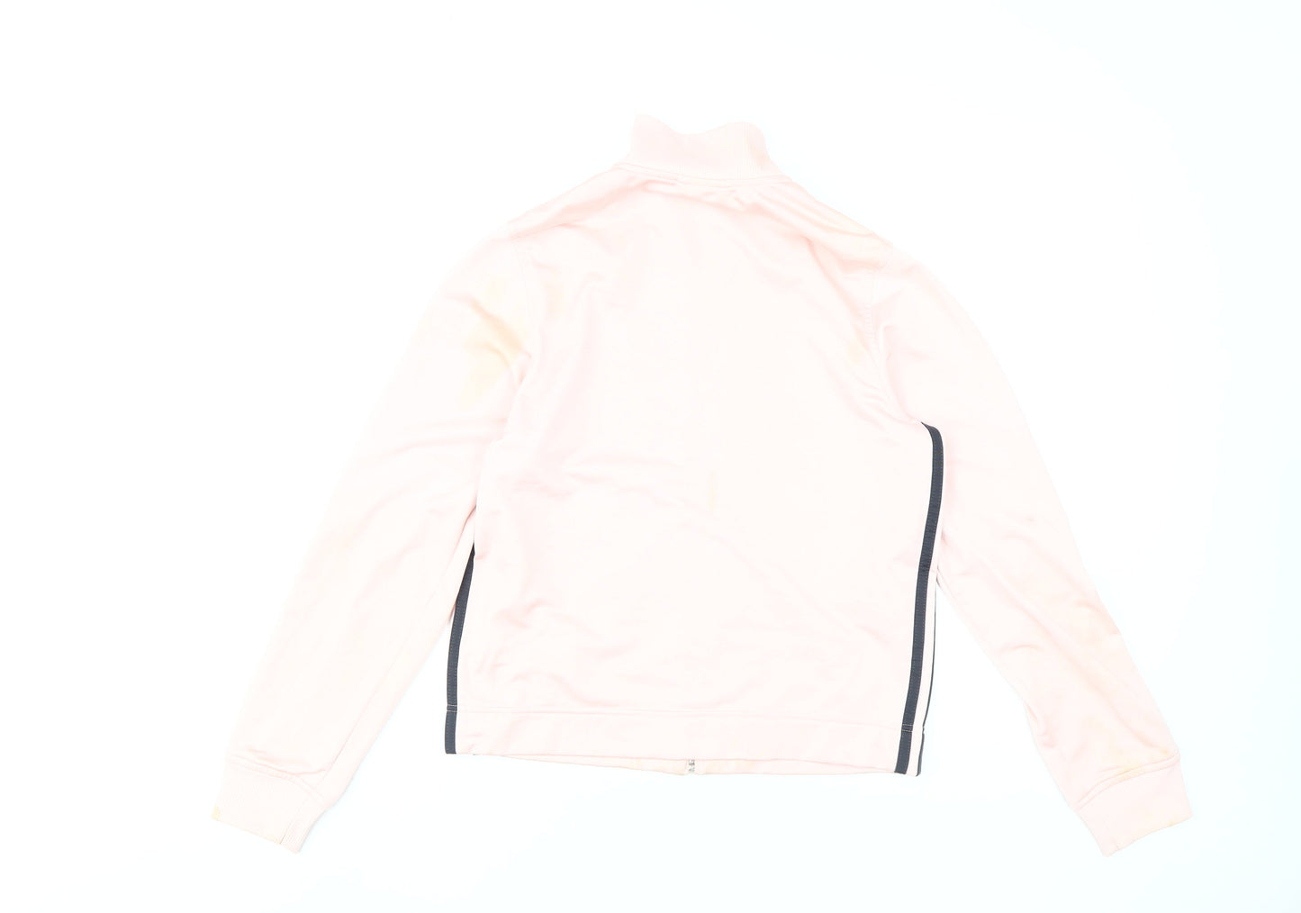 Adidas Women's Pink Full Zip Sweatshirt - Size 10