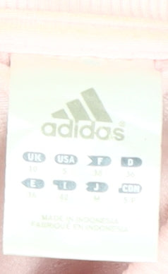 Adidas Women's Pink Full Zip Sweatshirt - Size 10