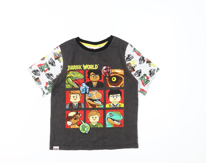 LEGO Jurassic World Boys Multicoloured 7-8 T-Shirt