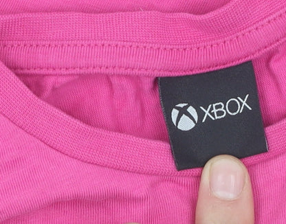 George Girls Pink Xbox Graphic T-Shirt 9-10 Years