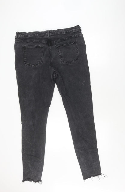 New Look Women's Tall Black Skinny Jeans Size 20