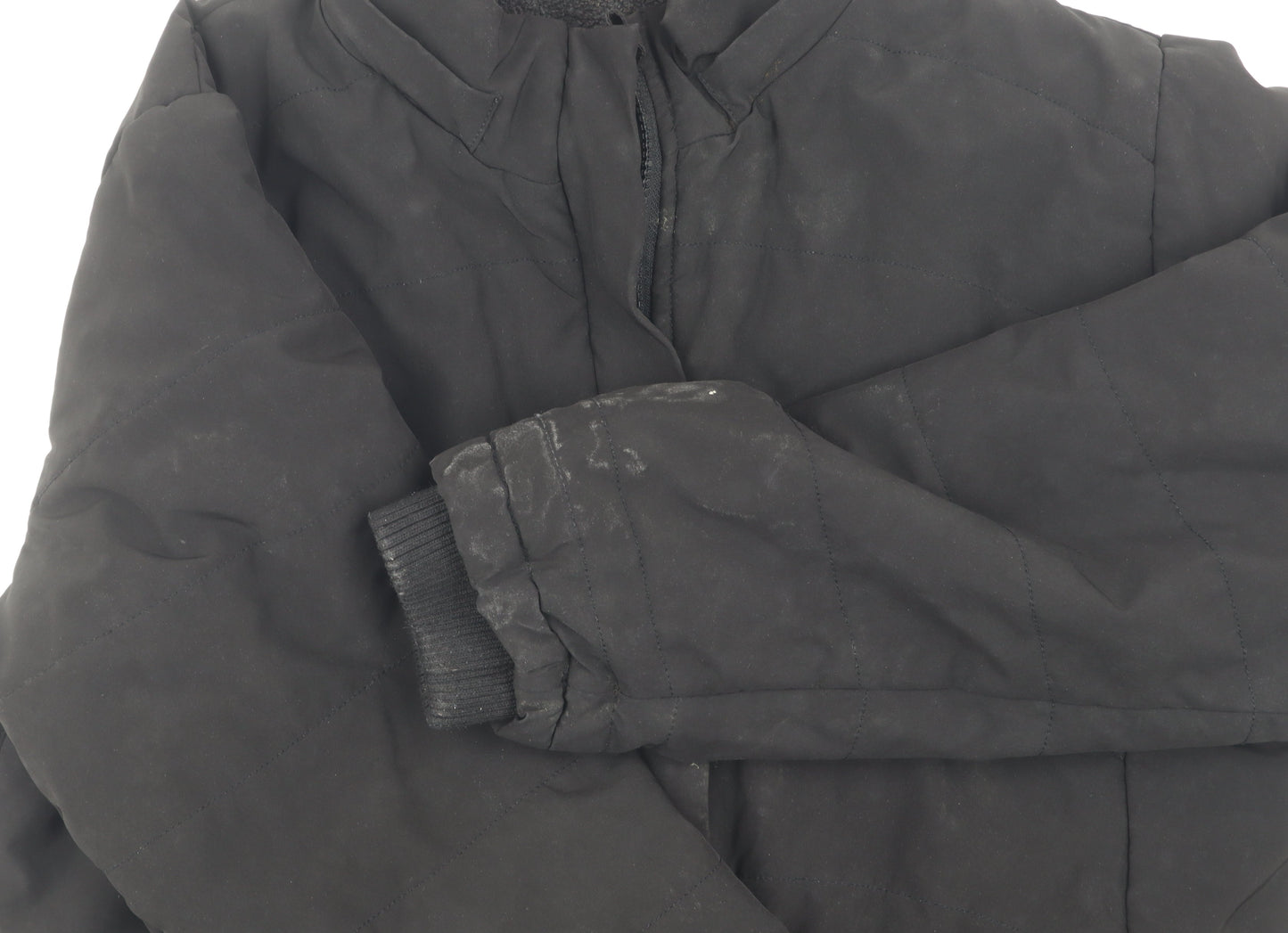 Warmline Unisex Black 2XL Waterproof Puffer Jacket