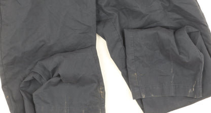 Marks and Spencer Men's Blue Trousers, Size 34, Straight Fit