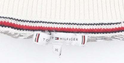 Tommy Hilfiger Women's XL Multicoloured Geometric Pullover