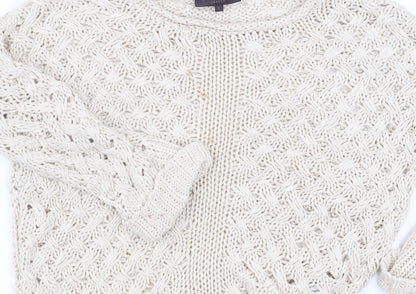 Womens UK Size S Great Plains Beige Pullover Jumper