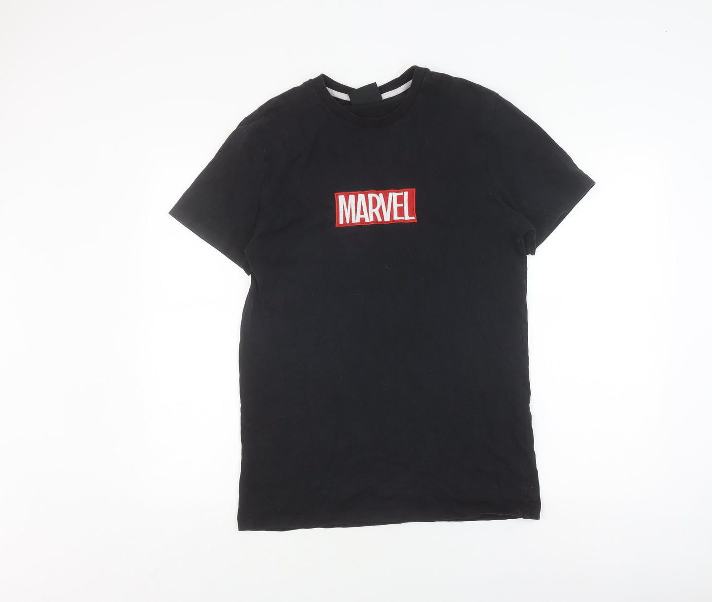 Marvel Men's Black Iron Man T-Shirt - Large, Comic Style