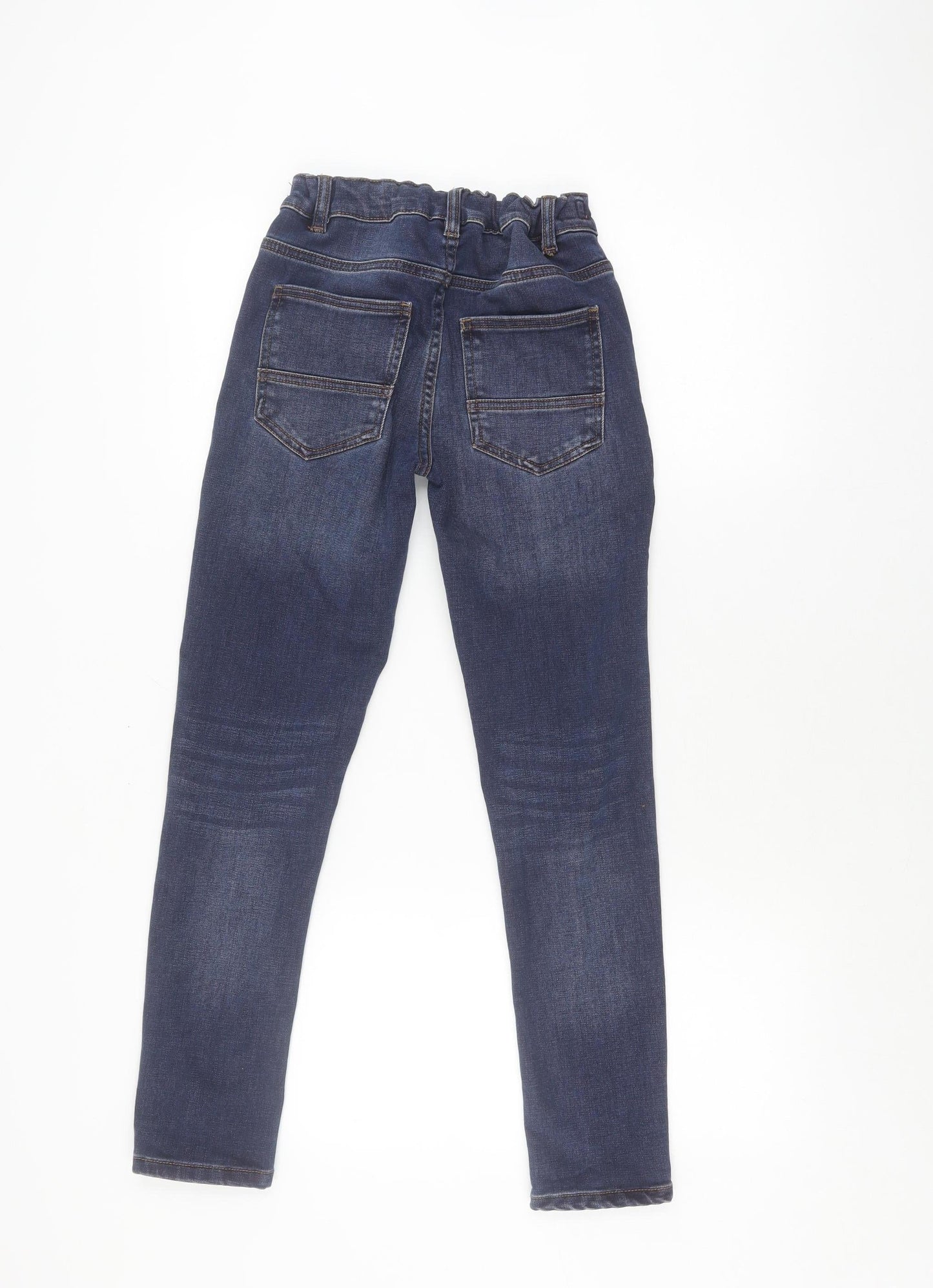 Next Girls Blue Skinny Jeans 11 Years - Stylish and Comfy