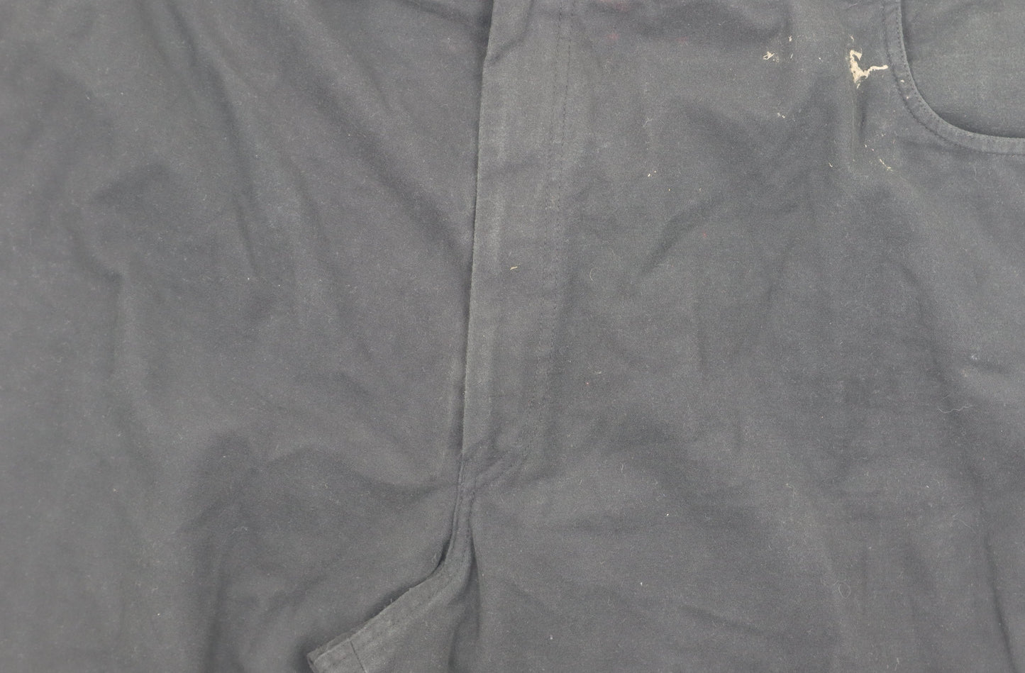 Mens UK Size 50 Regular Cab Co. Regular Fit Casual Black Trousers