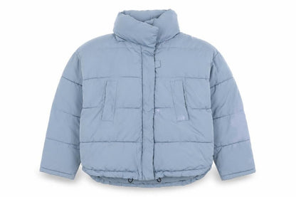 Womens UK Size M Urban Outfitters Blue Puffer Jacket