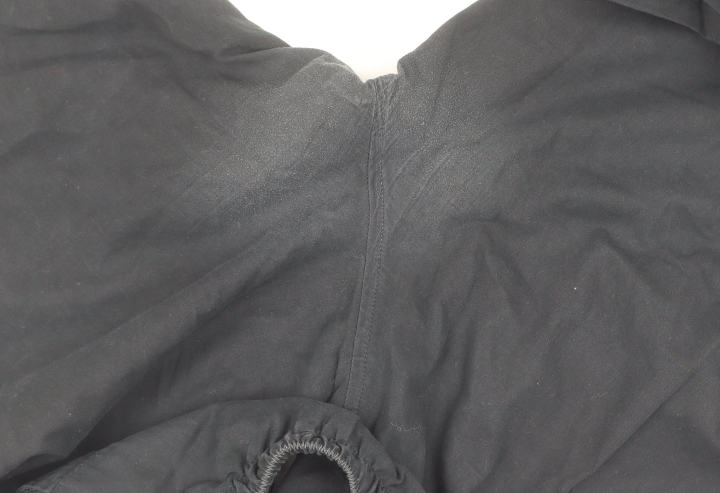 Mens UK Size 44/31 Cotton Traders   Black Trousers