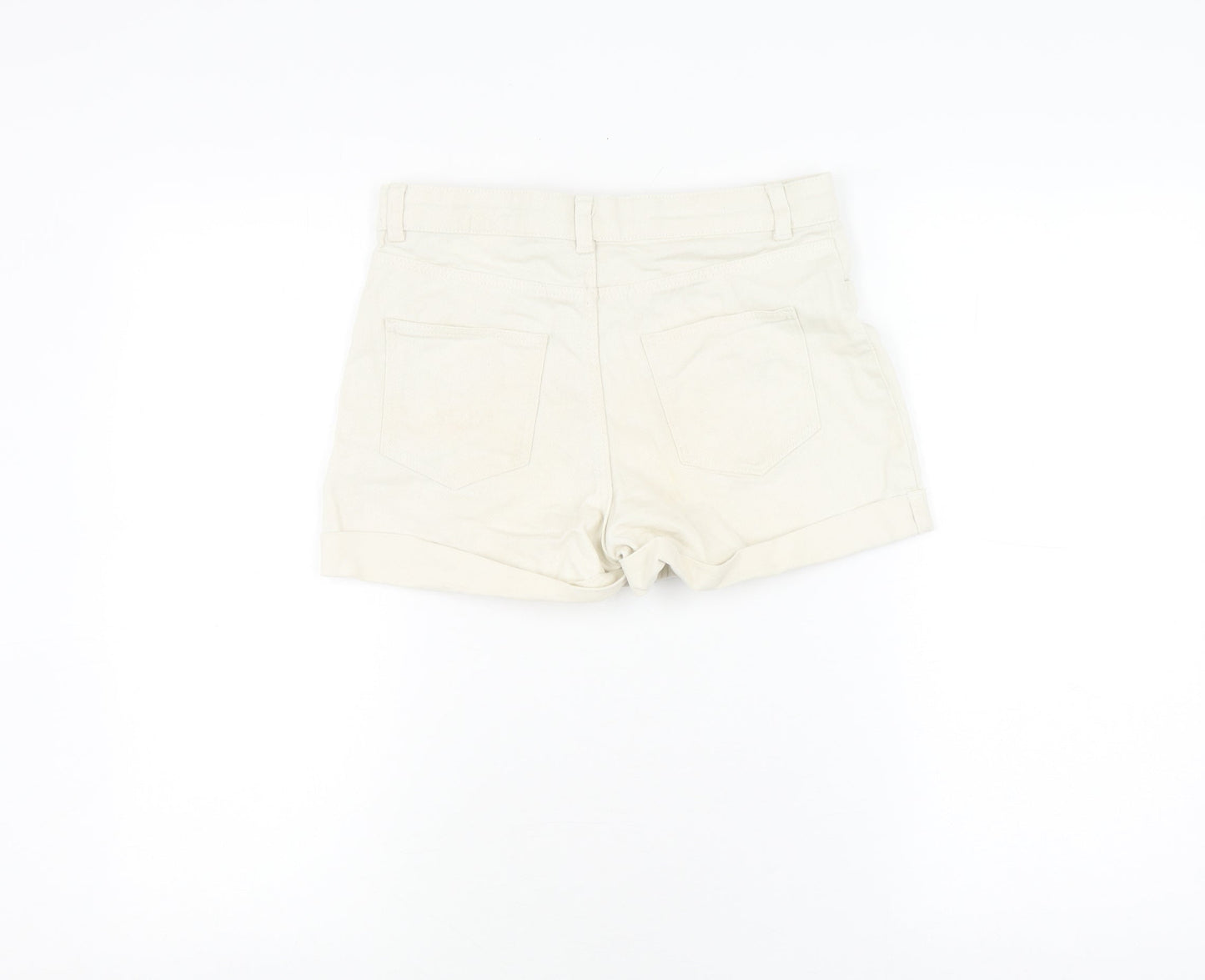 H&M Girls' Beige Shorts, Size 12-13, Casual Summer Wear