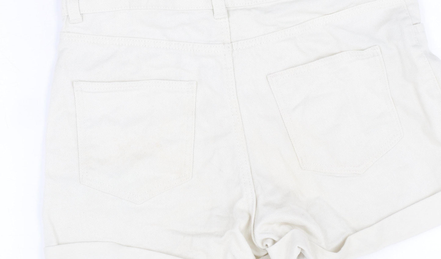 H&M Girls' Beige Shorts, Size 12-13, Casual Summer Wear
