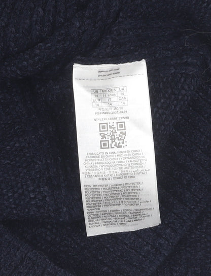 Guess Boys Black Pullover Jumper - Size 14 - Winter
