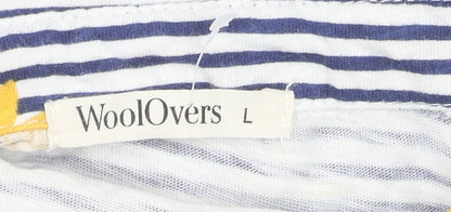 Womens UK Size L Woolovers Multicoloured Basic Button-Up