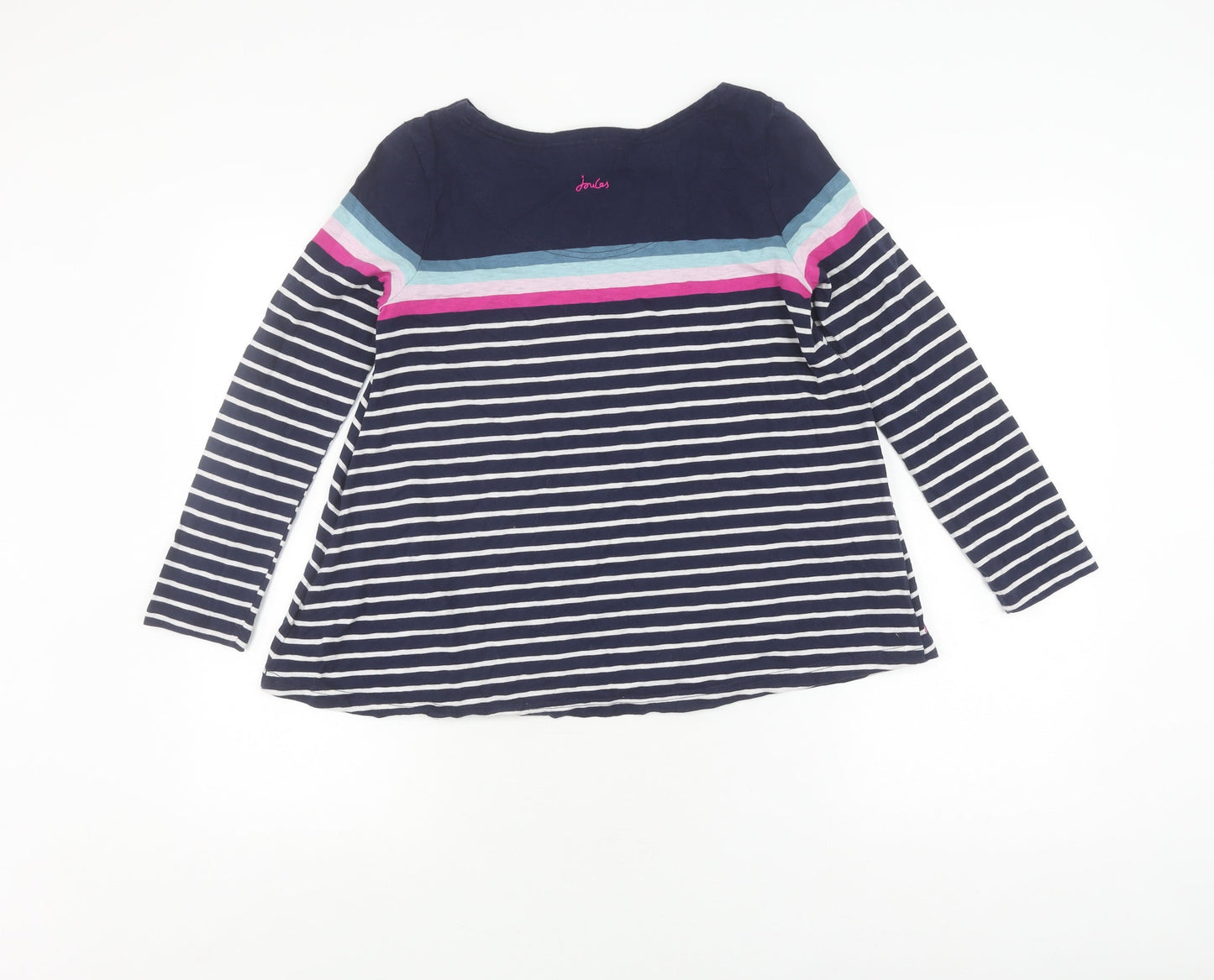 Womens UK Size 6 Joules Blue Basic T-Shirt
