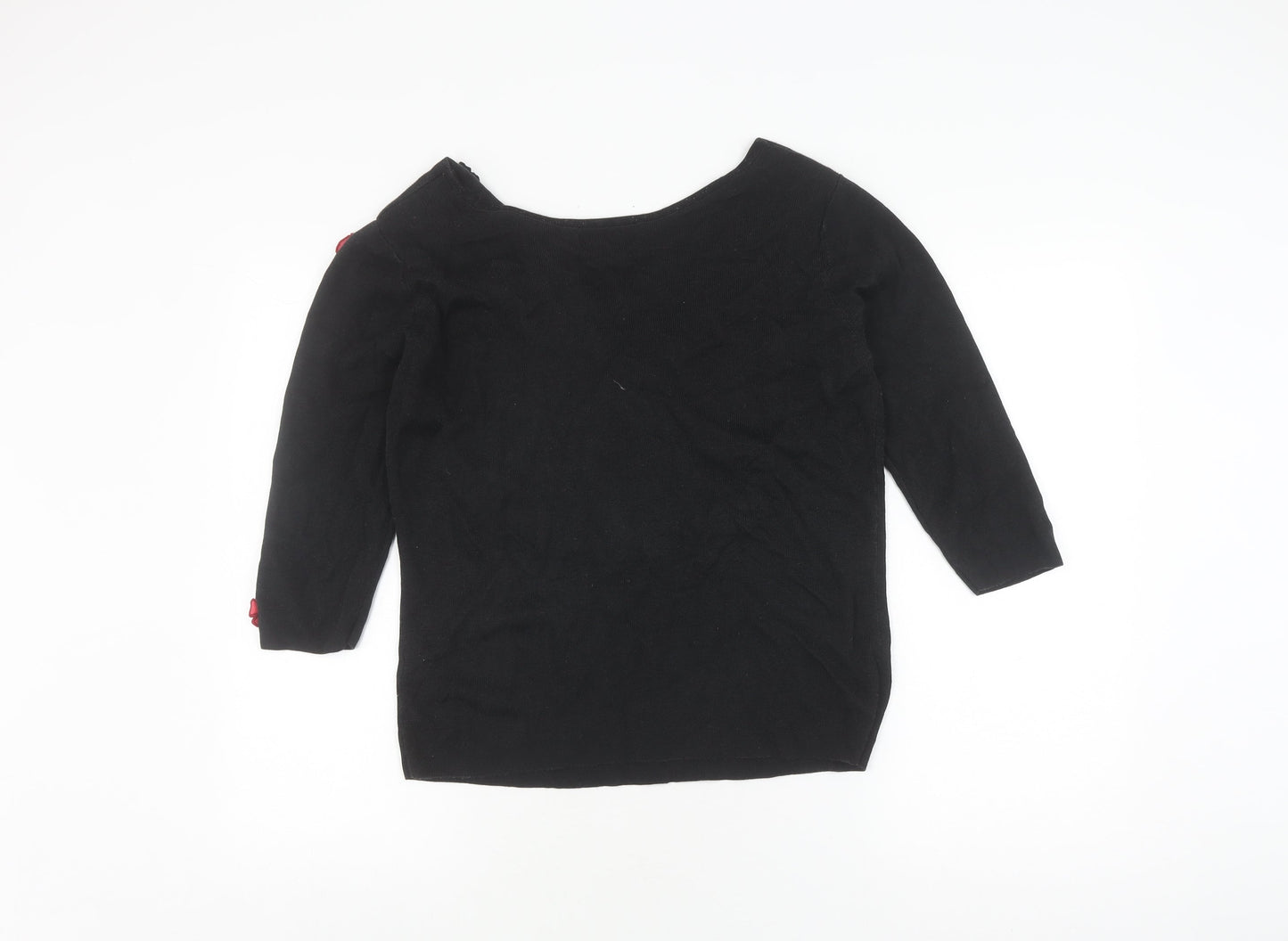 Womens UK Size 18 Kaleidoscope Black  Blouse