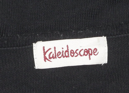 Womens UK Size 18 Kaleidoscope Black  Blouse