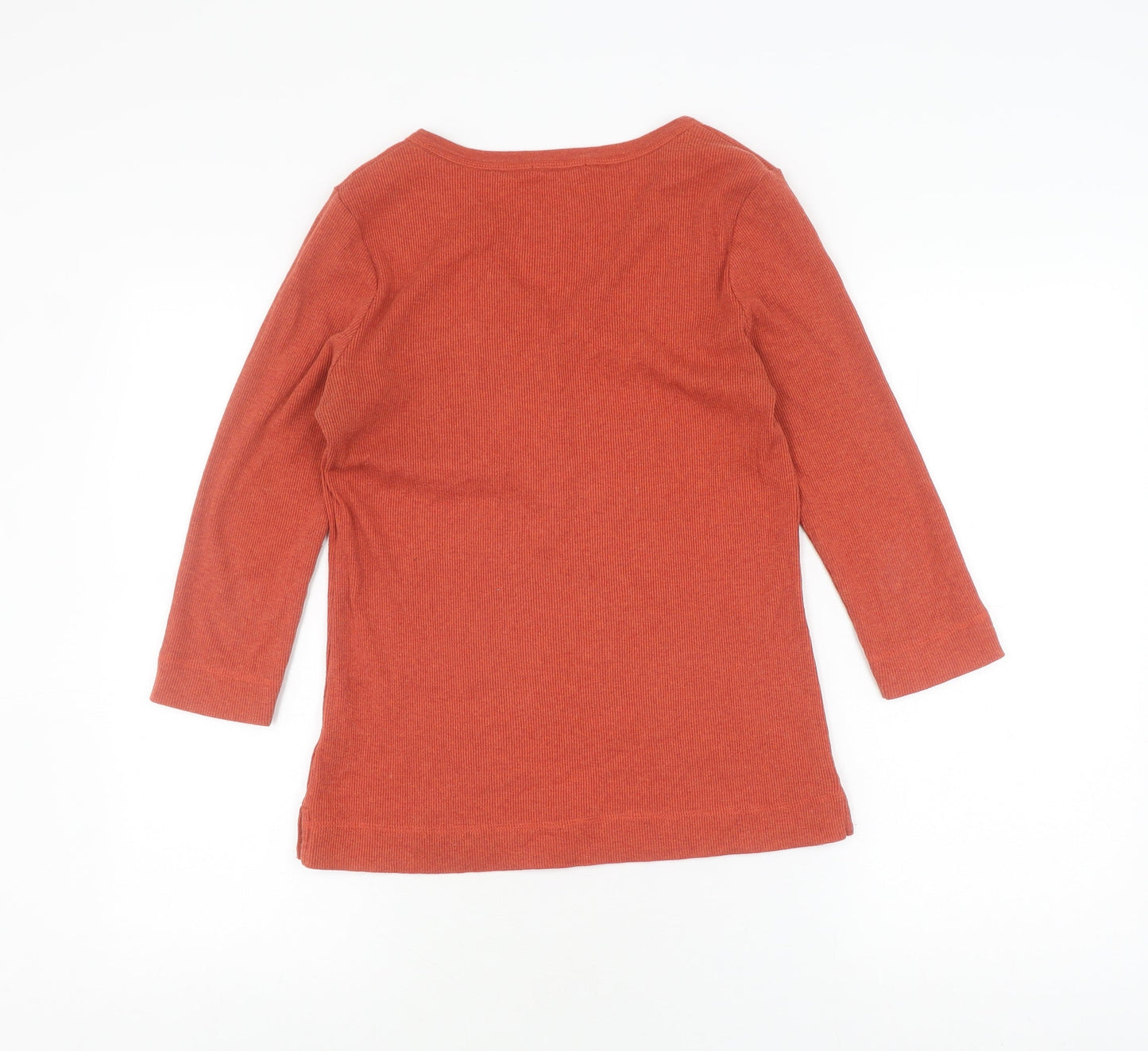 Womens UK Size 10 DASH Red Basic T-Shirt
