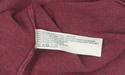 Fat Face Women's Red Shift Dress Size 10 Cotton