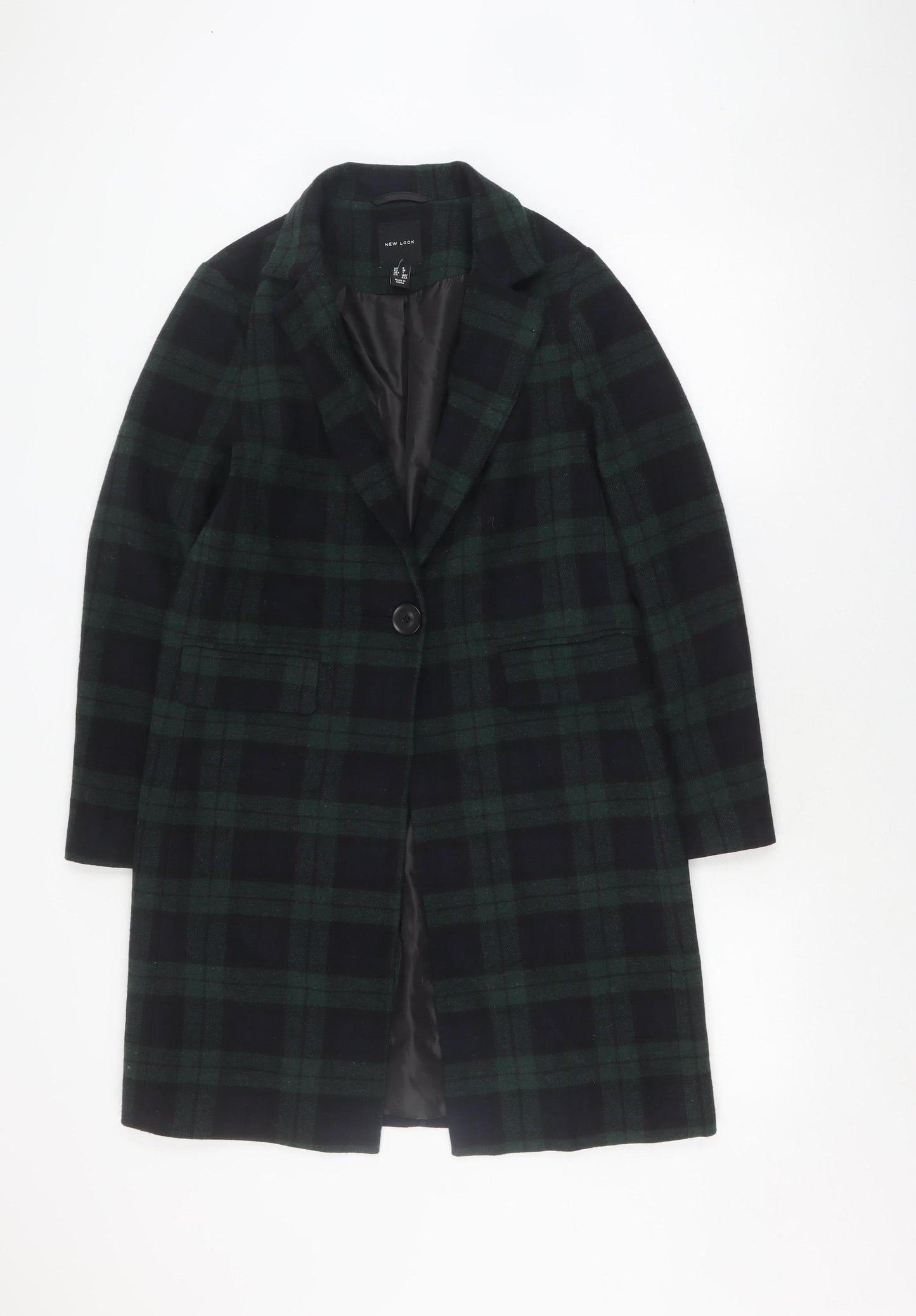 Womens UK Size 8 New Look Green Single-Breasted