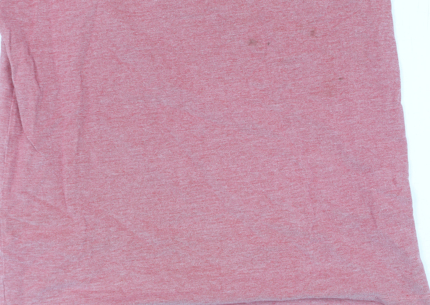 Zara Men Pink Polo Shirt, Size L, Short Sleeve Casual