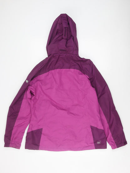 Womens UK Size 16 Regatta Purple Rain Coat