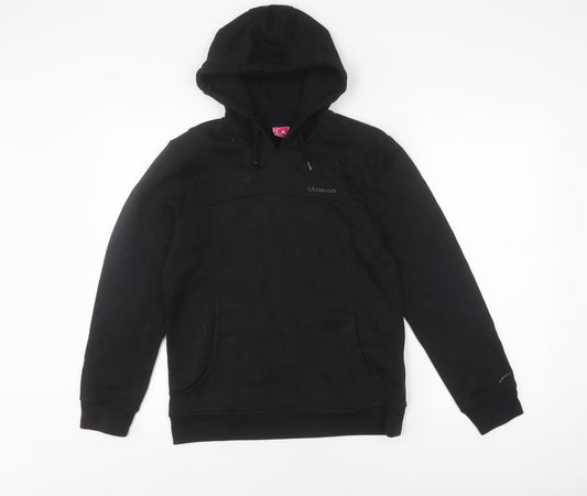 Womens UK Size 8 LA Gear Black Pullover Hoodie