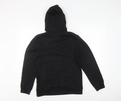 Womens UK Size 8 LA Gear Black Pullover Hoodie