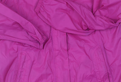 Regatta Women's Pink Waterproof Rain Coat Jacket Size 12