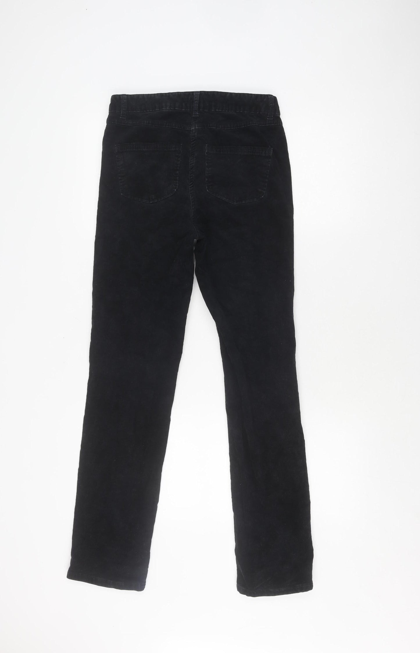 Womens UK Size 8 Marks and Spencer Regular Fit Casual Black Trousers