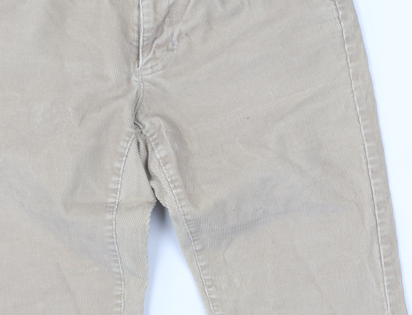Womens UK Size 4 Gap Regular Fit  Beige Trousers