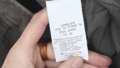 SEVENTY Men's Grey Chino Trousers Size 52