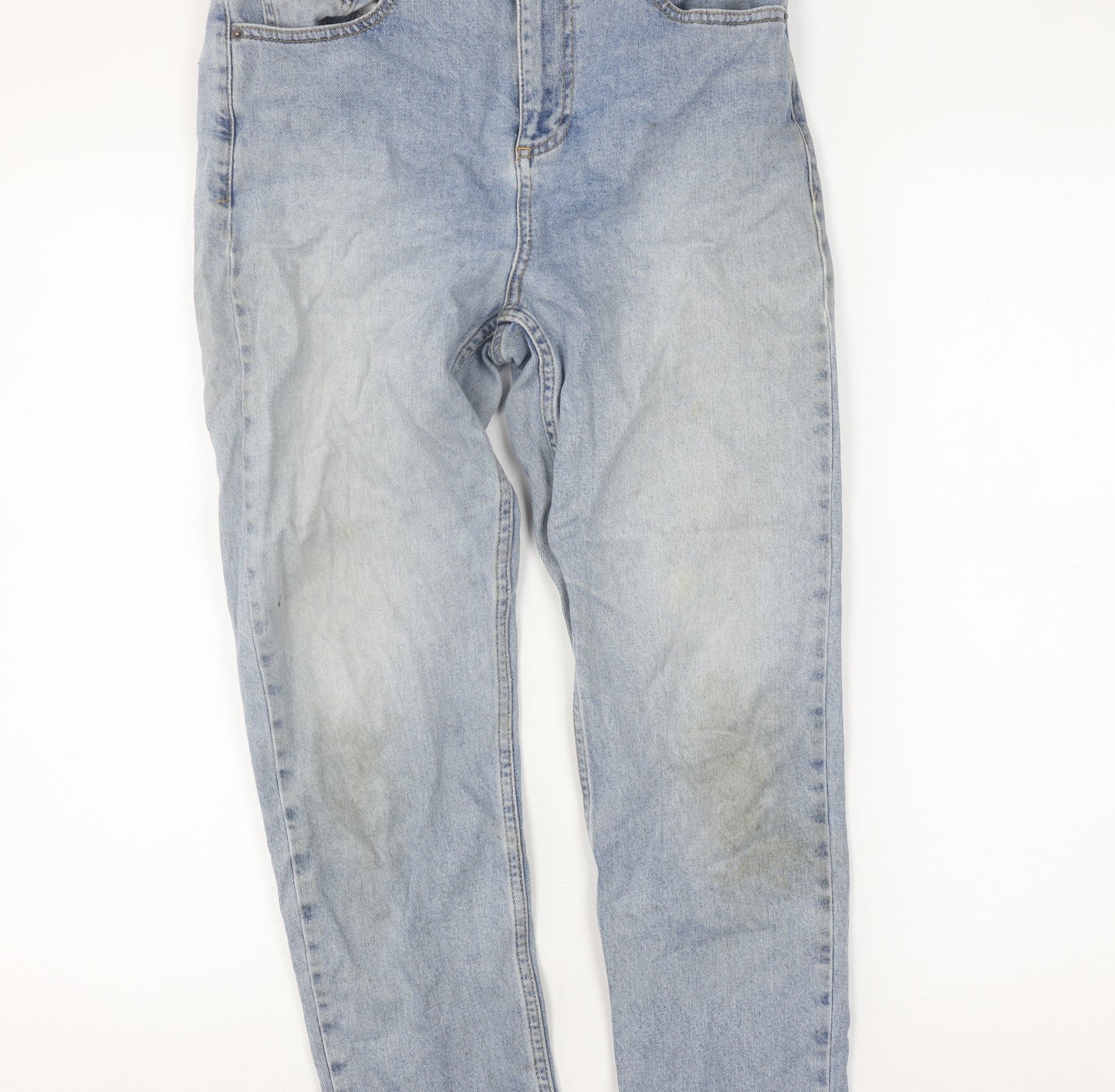 Miss Selfridge Women's Blue Regular Fit Jeans Size 10