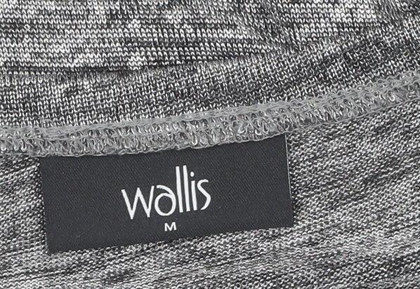 Womens UK Size M Wallis Grey Basic Blouse