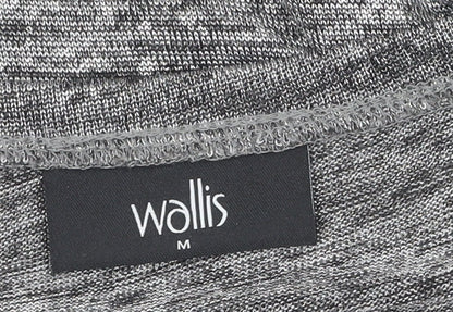 Womens UK Size M Wallis Grey Basic Blouse