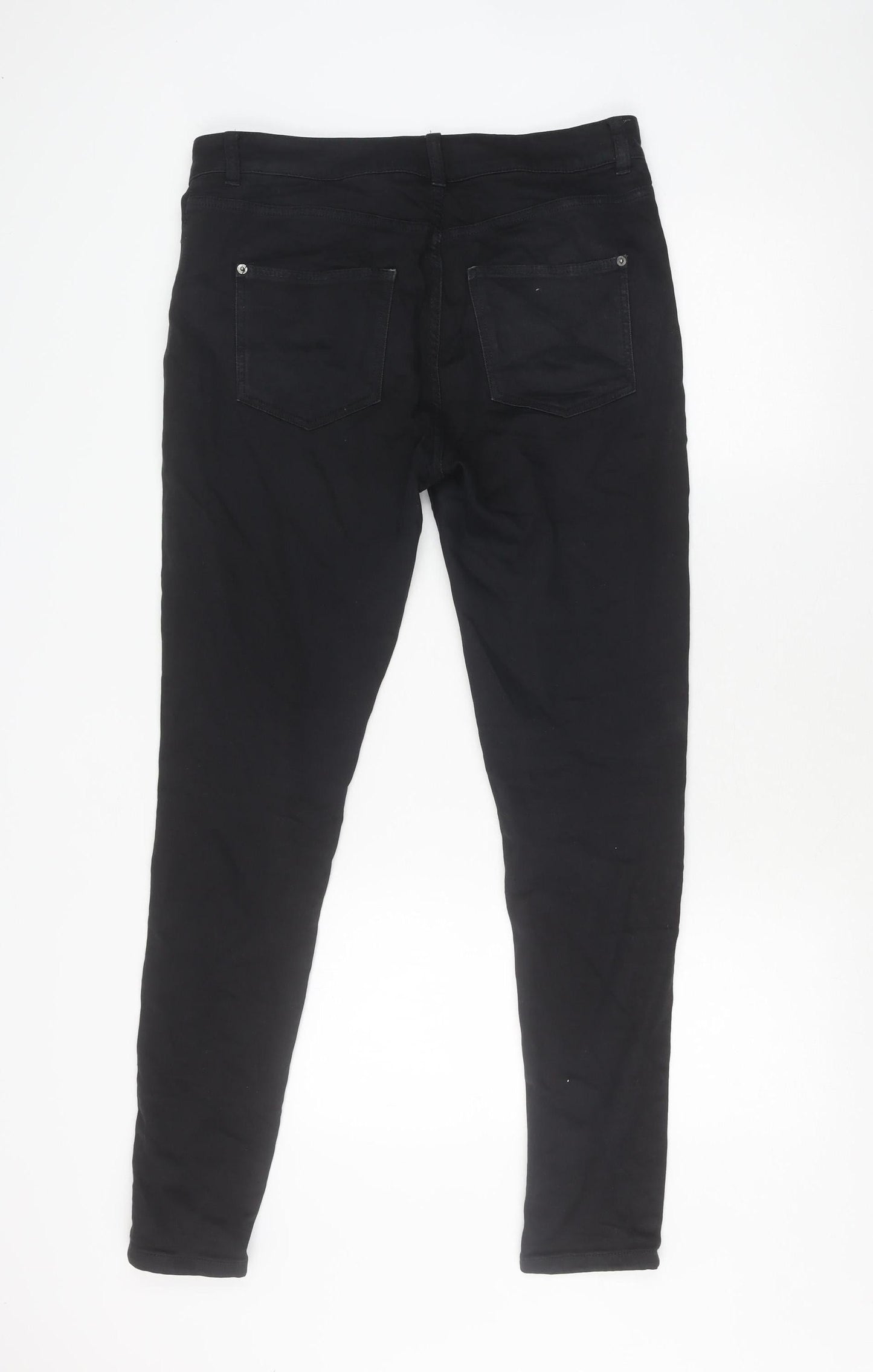 Womens UK Size 12 Marks and Spencer Regular Fit Skinny Black Jeans