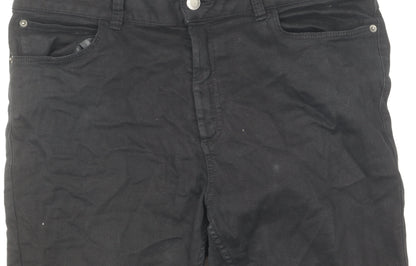 Womens UK Size 12 Marks and Spencer Regular Fit Skinny Black Jeans