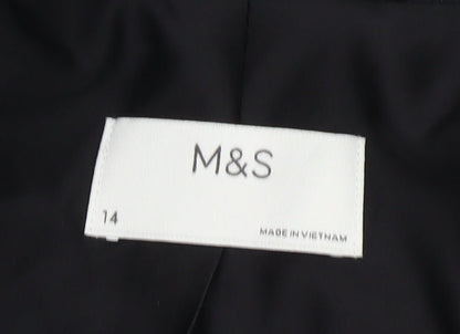Marks and Spencer Women's Black Blazer Size 14