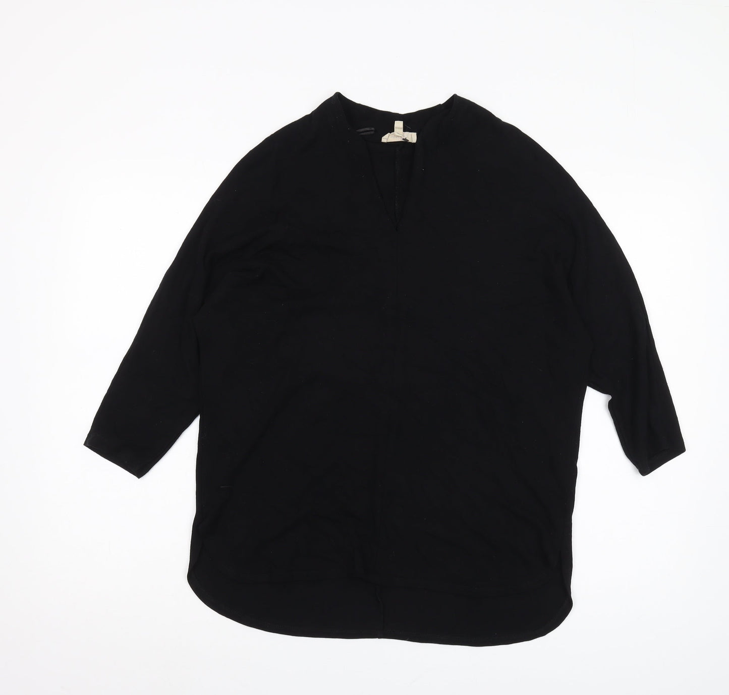 Womens UK Size S Phase Eight Black Basic Tunic